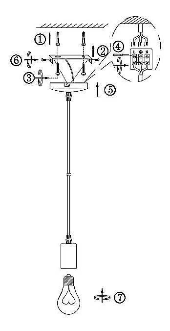 Подвесной светильник Globo Noel A13