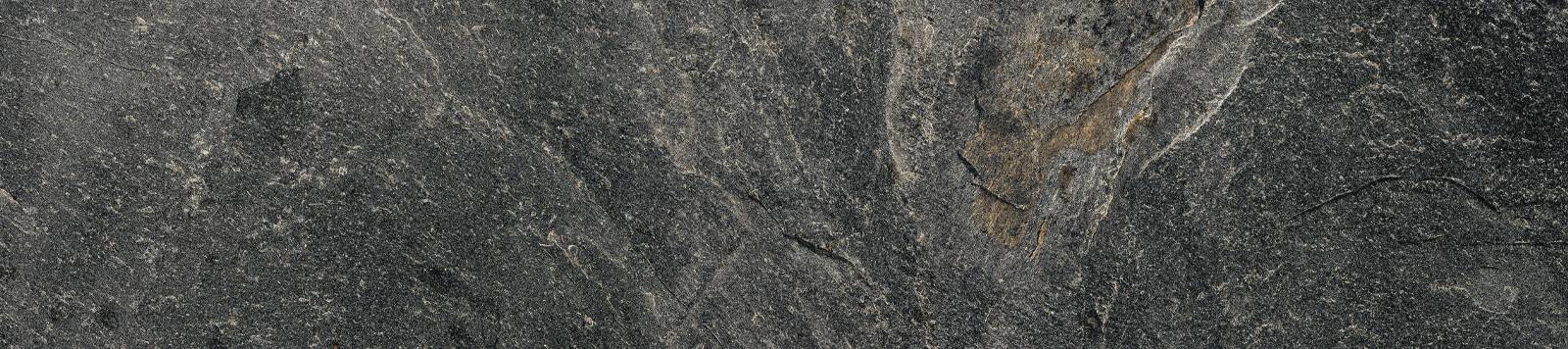 Керамогранит лаппатированный Alma Ceramica Santorini Black GP2090SNN99L 20х90 см