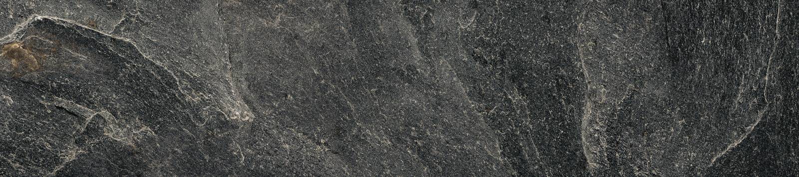 Керамогранит лаппатированный Alma Ceramica Santorini Black GP2090SNN99L 20х90 см