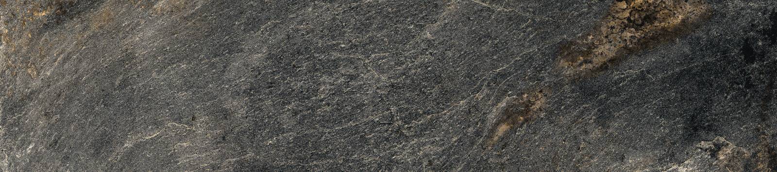 Керамогранит лаппатированный Alma Ceramica Santorini Black GP2090SNN99L 20х90 см