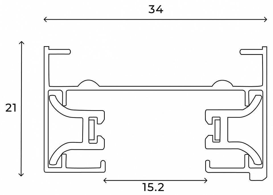 Трек накладной Hesby Lighting Skylite 0026