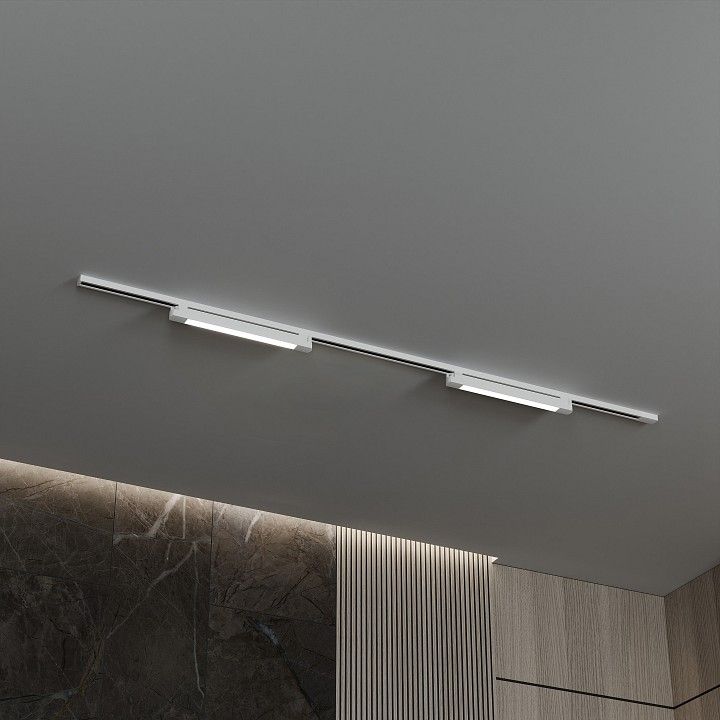 Комплект трековый Hesby Lighting №1 однофазная накладная Skylite HSBL_kompl_S001_NI2W3K