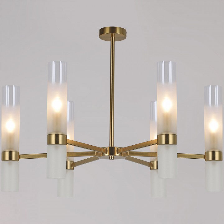 Люстра на штанге ILLUMICO  IL0279-6P-79 BRASS
