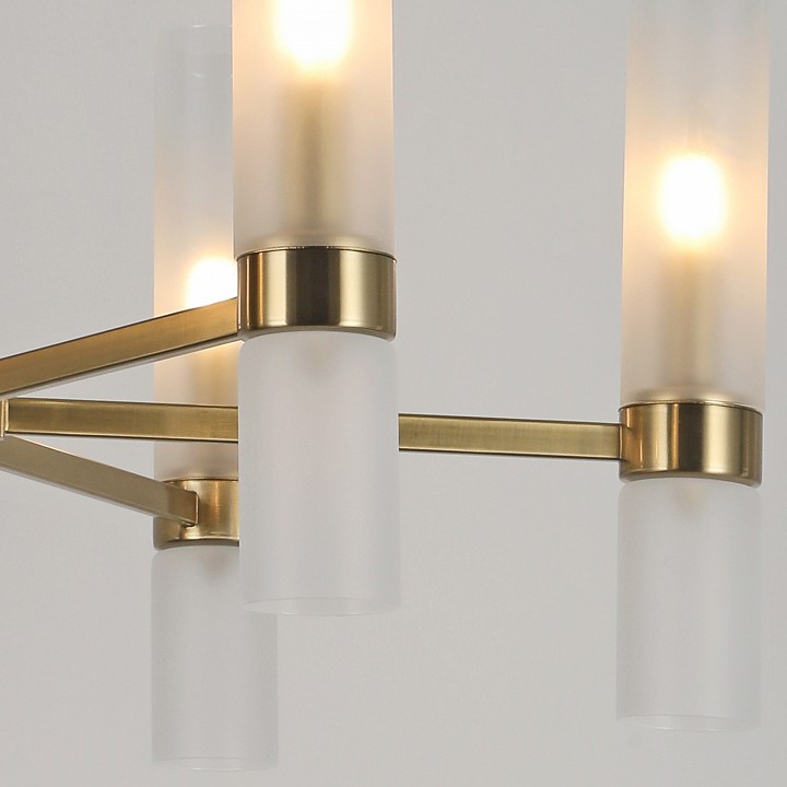 Люстра на штанге ILLUMICO  IL0279-6P-79 BRASS