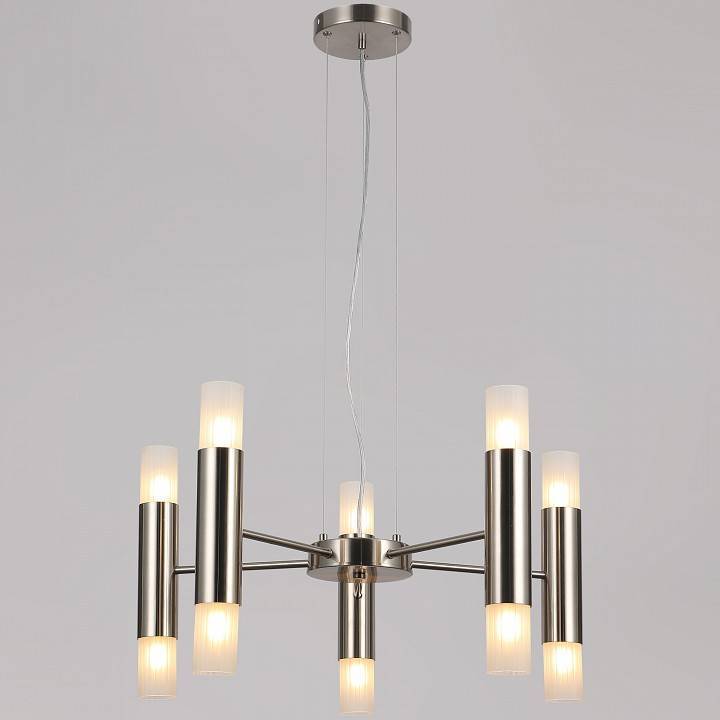 Подвесная люстра ILLUMICO  IL0314-10P-79 SN