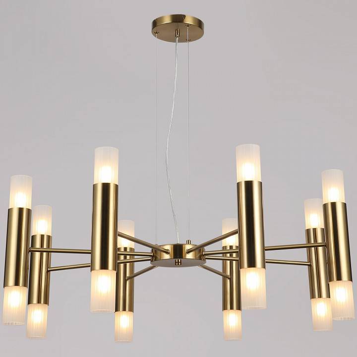 Подвесная люстра ILLUMICO BRASS IL0314-16P-79 BRASS