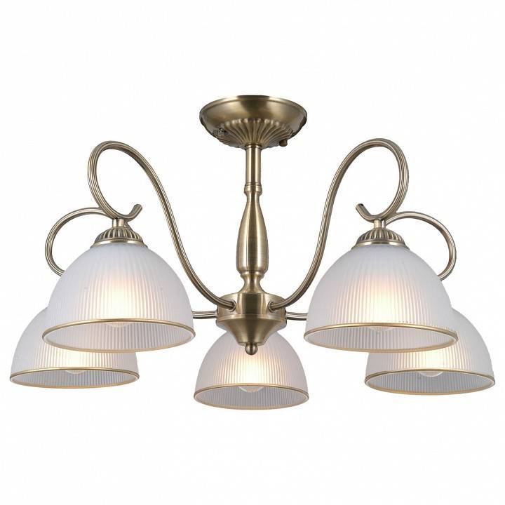 Люстра на штанге ILLUMICO CAPELLA 5 ламп IL0621-5CSQ-24 AB