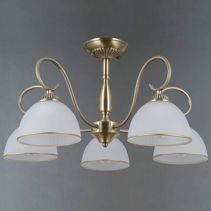 Люстра на штанге ILLUMICO CAPELLA 5 ламп IL0621-5CSQ-24 AB