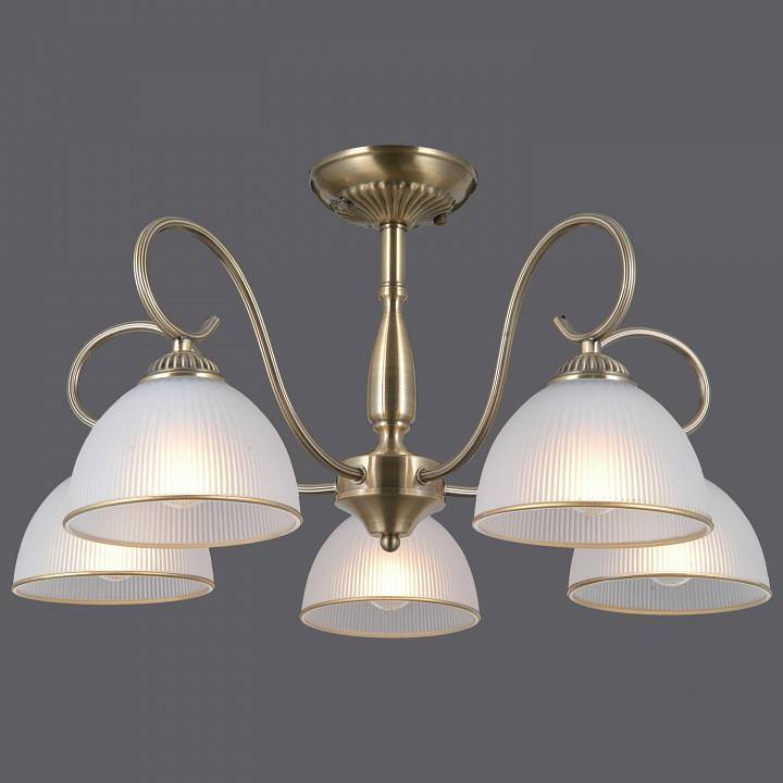 Люстра на штанге ILLUMICO CAPELLA 5 ламп IL0621-5CSQ-24 AB