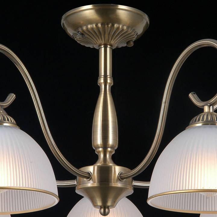 Люстра на штанге ILLUMICO CAPELLA 5 ламп IL0621-5CSQ-24 AB