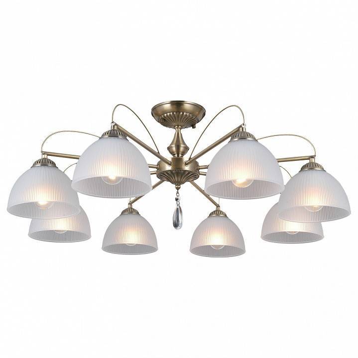 Люстра на штанге ILLUMICO CAPELLA 8 ламп IL0623-8CSQ-24 AB