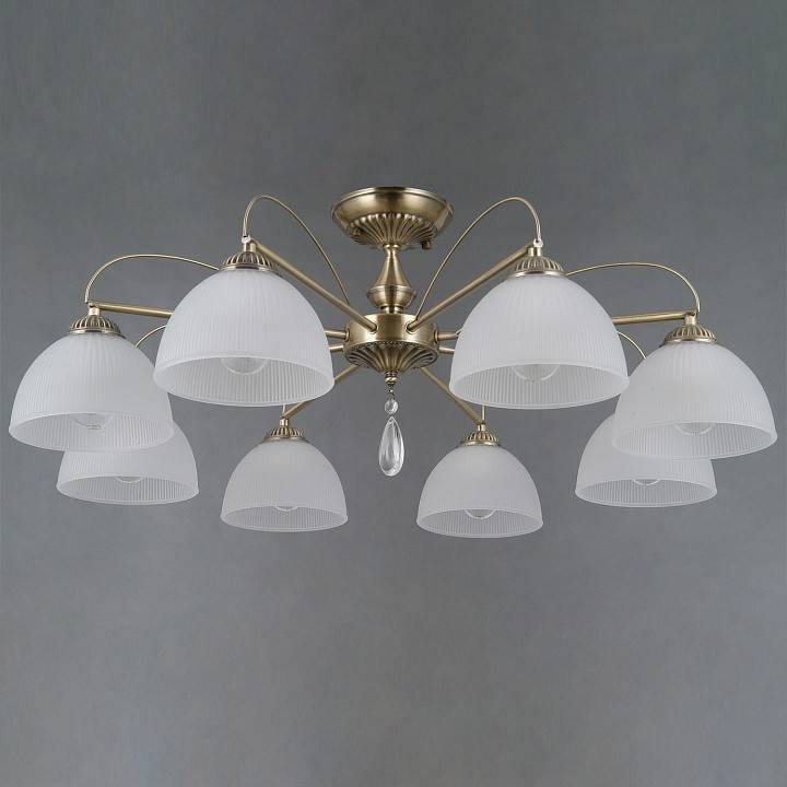 Люстра на штанге ILLUMICO CAPELLA 8 ламп IL0623-8CSQ-24 AB