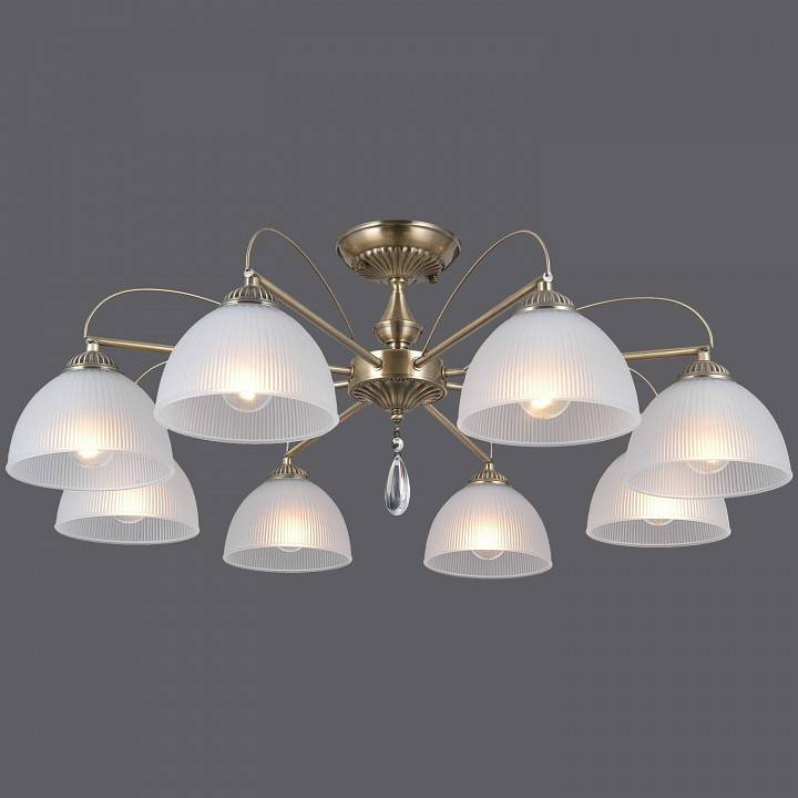 Люстра на штанге ILLUMICO CAPELLA 8 ламп IL0623-8CSQ-24 AB