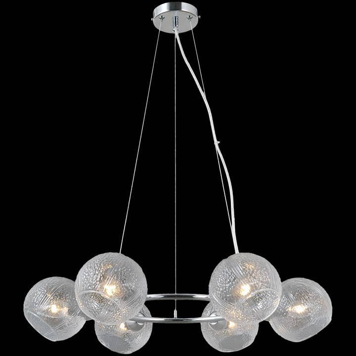 Потолочная люстра ILLUMICO ARIES IL0728-6PSQ-24 CR ARIES