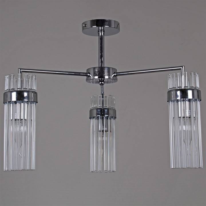 Люстра на штанге ILLUMICO GENOA IL0761-3CSQ-25 CR GENOA