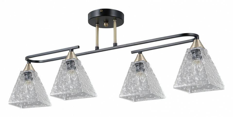 Потолочный светильник ILLUMICO AREZZO IL0782-4CSQ-25 BK AB