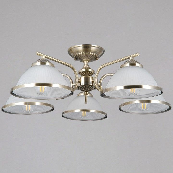 Люстра на штанге ILLUMICO  IL0891-5CSQ-26 AB ELITE