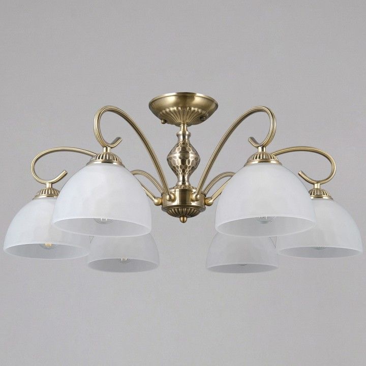 Люстра на штанге ILLUMICO  IL0894-6CSQ-26 AB ELITE