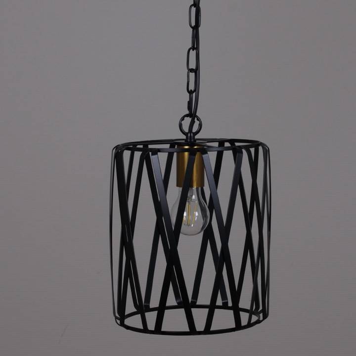 Подвесной светильник ILLUMICO IL1023-1PB-05 BK GD