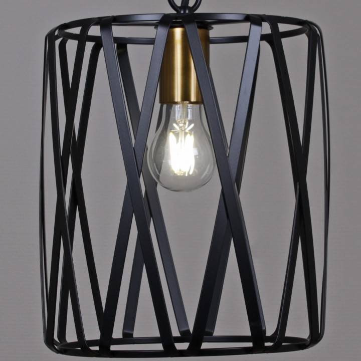 Подвесной светильник ILLUMICO IL1023-1PB-05 BK GD