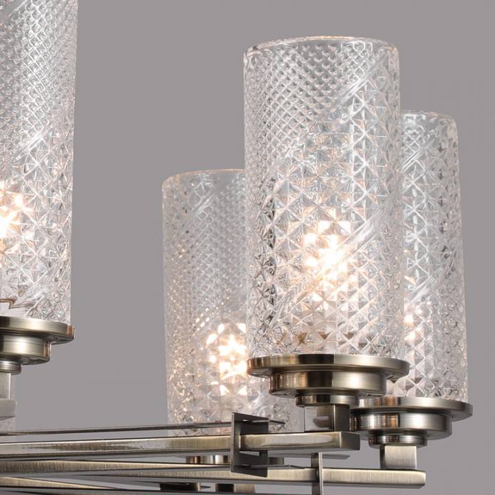 Подвесная люстра ILLUMICO  IL8682-10P-10 BR