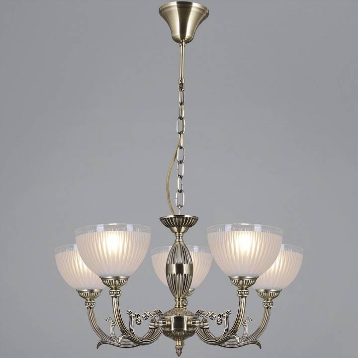 Подвесная люстра ILLUMICO CAPELLA IL9939-5PSQ-24 AB CAPELLA