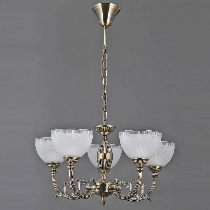 Подвесная люстра ILLUMICO CAPELLA IL9939-5PSQ-24 AB CAPELLA