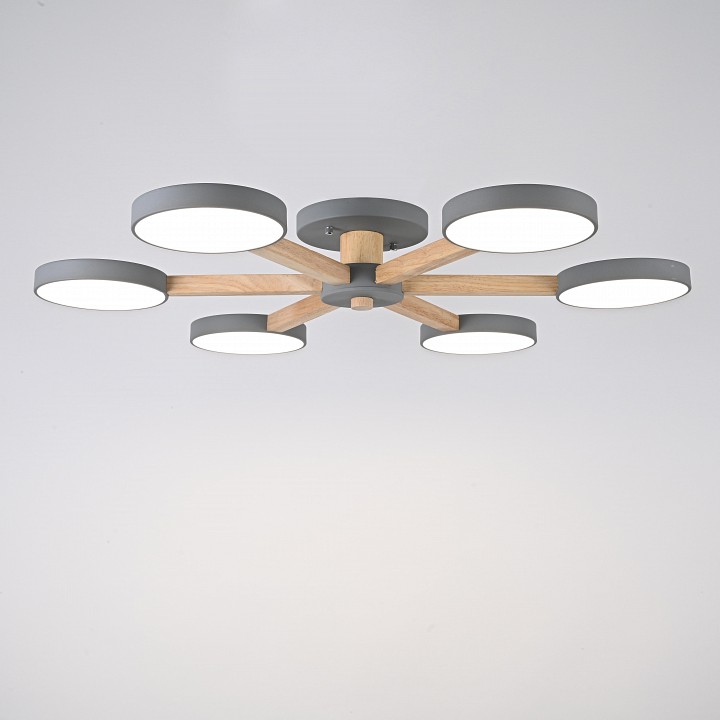 Люстра на штанге Imperiumloft TURNA Gray TURNA01