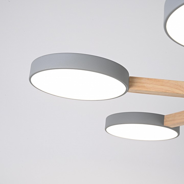 Люстра на штанге Imperiumloft TURNA Gray TURNA01