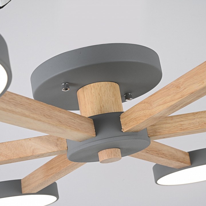 Люстра на штанге Imperiumloft TURNA Gray TURNA01