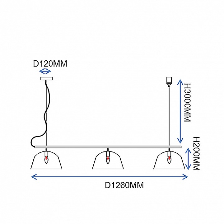 Подвесной светильник Imperiumloft Ambit MU01