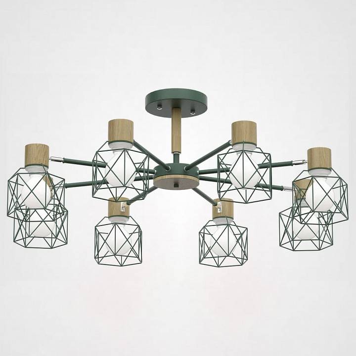 Люстра на штанге ImperiumLoft Corf Green CORF-B01