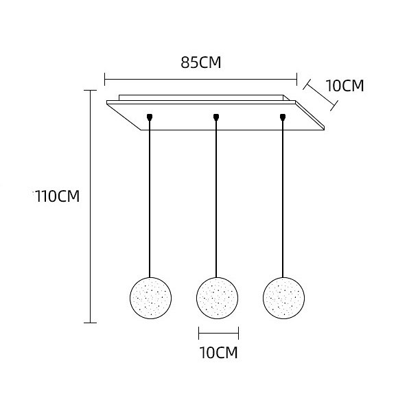 Подвесная люстра ImperiumLoft Fresh-More01