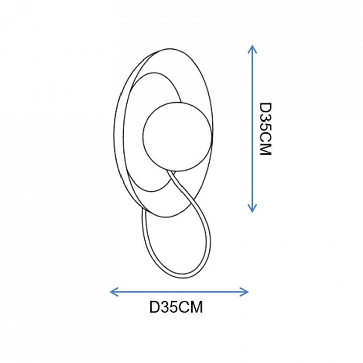 Бра Imperiumloft MARGOTT White margott-wall01
