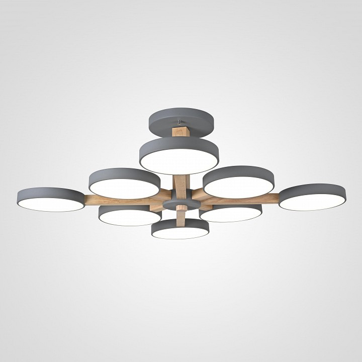 Люстра на штанге Imperiumloft TURNA Gray TURNA-B01