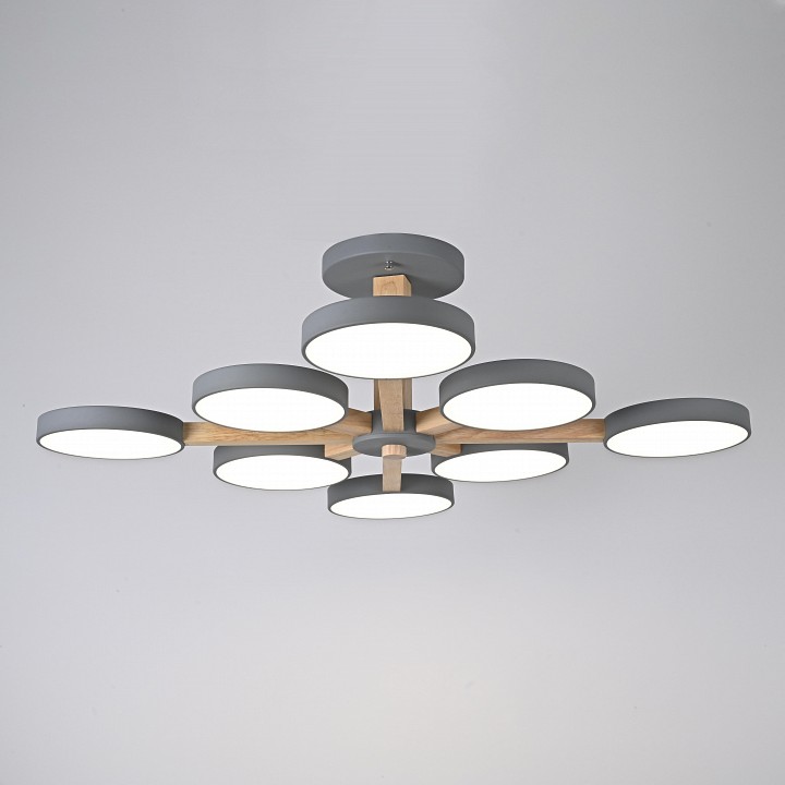 Люстра на штанге Imperiumloft TURNA Gray TURNA-B01