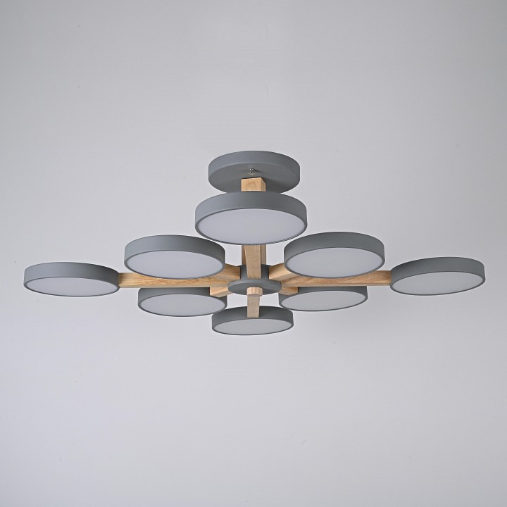 Люстра на штанге Imperiumloft TURNA Gray TURNA-B01