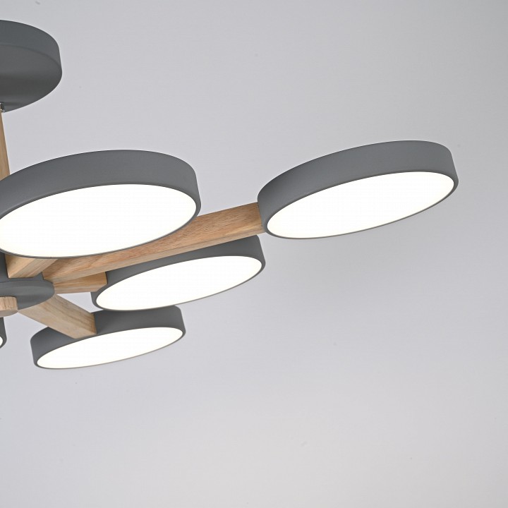 Люстра на штанге Imperiumloft TURNA Gray TURNA-B01