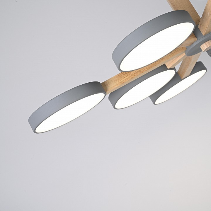 Люстра на штанге Imperiumloft TURNA Gray TURNA-B01