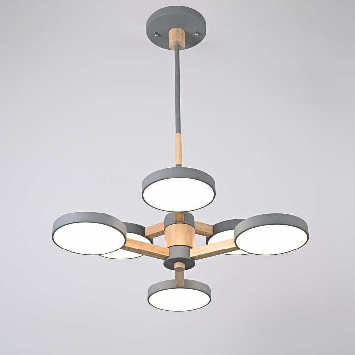 Люстра на штанге Imperiumloft TURNA Gray TURNA-DBL01