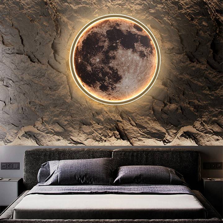 Накладной светильник ImperiumLoft COSMOS черный cosmos-b-moon01