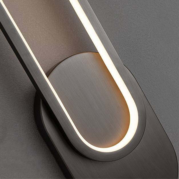 Бра с подсветкой Imperiumloft CARIT B Black carit01