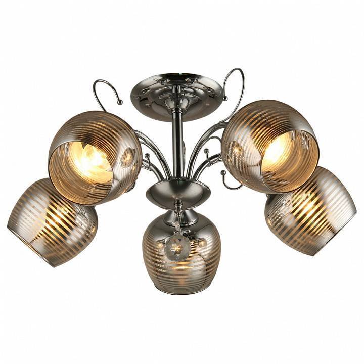 Люстра на штанге Imex 5 ламп MD.0563-5-S CH