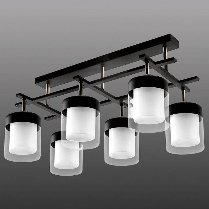 Потолочная люстра Imex MD.06593 6 ламп MD.06593-6-S-BK+AB