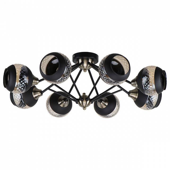 Потолочная люстра Imex MD.51851 8 ламп MD.51851-8-S-BK+AB