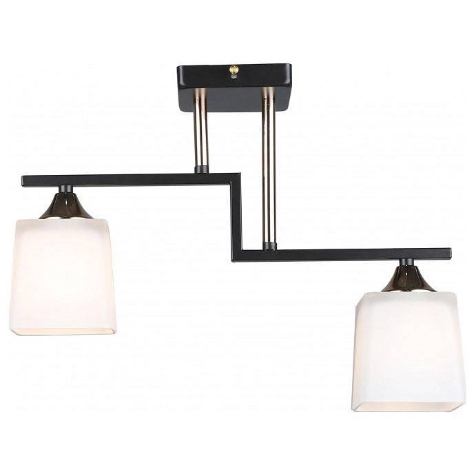 Люстра на штанге Imex MD.5702 2 лампы MD.5702-2-S-COFFEE+FGD