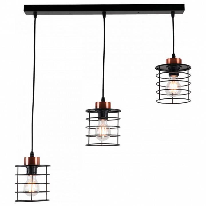 Подвесной светильник Imex MD.8835 MD.8835-3-P BK+AB