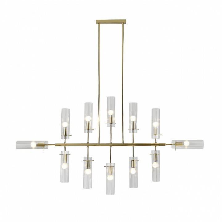 Люстра на штанге Indigo Saetta 11053/12R Gold
