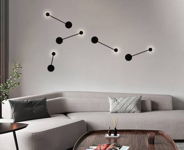 Накладной светильник Italline IT03-1435 черный IT03-1435 black