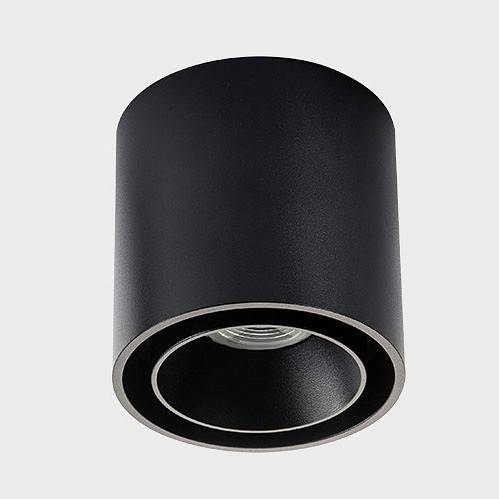 Накладной светильник Italline SKY черный + кольцо SKY R черное SKY black / SKY R black